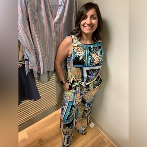 New women’s Melissa Paige TROPICAL romper medium